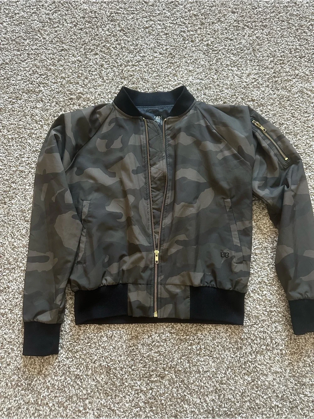 Albion Camouflage Bomber Jacket